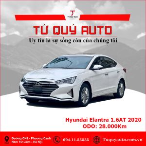 Xe Hyundai Elantra 1.6 AT 2020 - Trắng