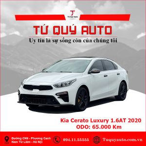 Xe Kia Cerato 1.6 AT Luxury 2020 - Trắng