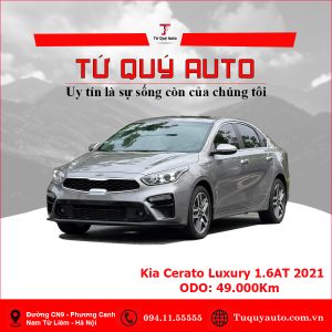 Xe Kia Cerato 1.6 AT Luxury 2021 - Xám