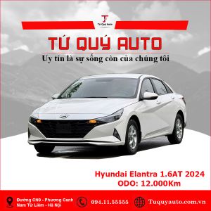 Xe Hyundai Elantra 1.6 AT Tiêu chuẩn 2024 - Trắng