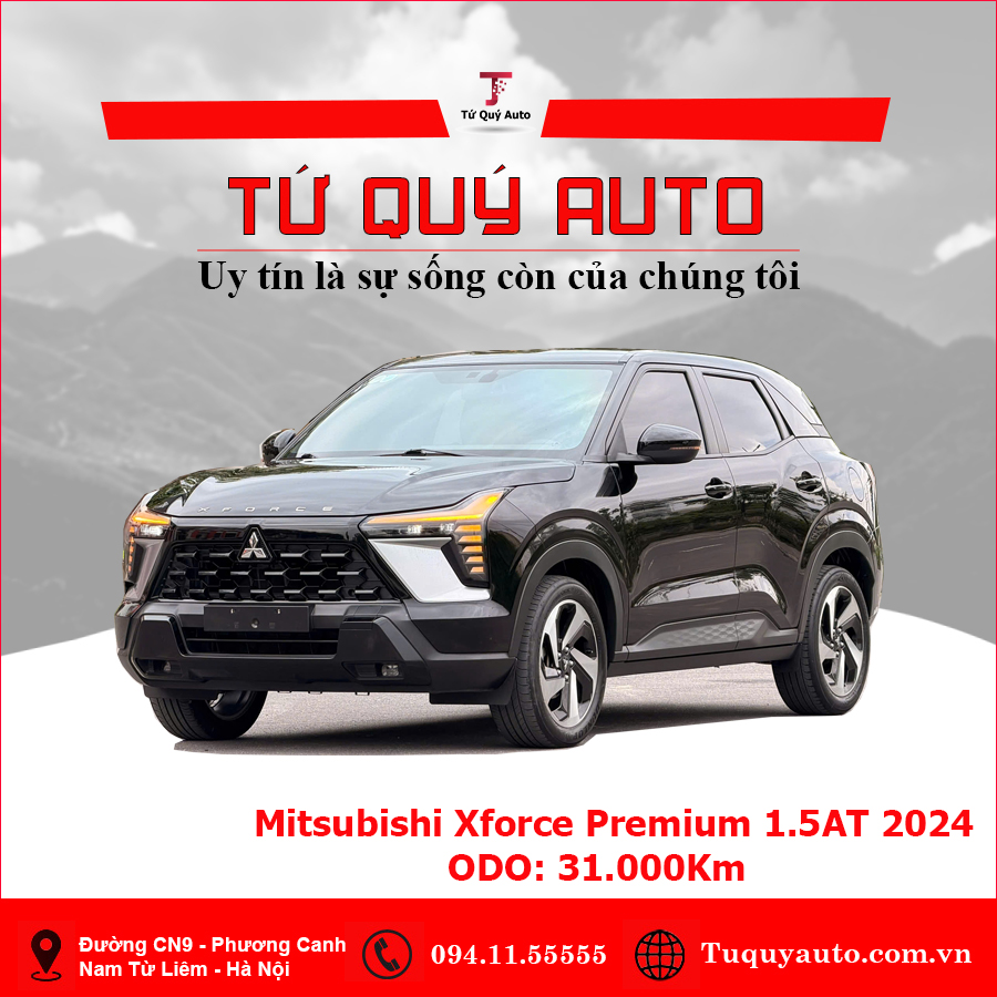 Xe Mitsubishi Xforce Premium 2024 - Đen
