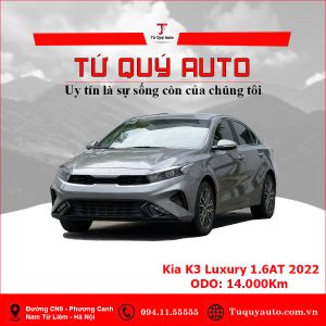 Xe Kia K3 Luxury 1.6 AT 2022 - Xám