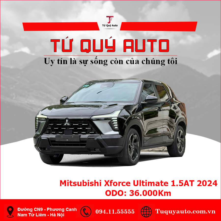 Xe Mitsubishi Xforce Ultimate 2024 - Đen