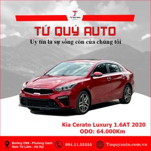Xe Kia Cerato 1.6 AT Luxury 2020 - Đỏ