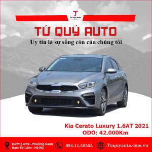 Xe Kia Cerato 1.6 AT Luxury 2021 - Xám
