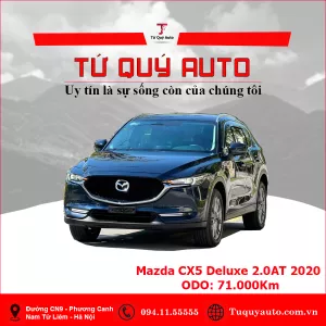 Xe Mazda CX5 2.0 Deluxe 2020 - Xanh Đen