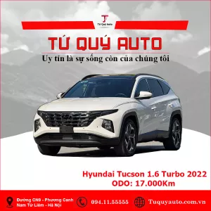 Xe Hyundai Tucson 1.6 AT Turbo HTRAC Đặc biệt 2022 - Trắng