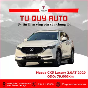 Xe Mazda CX5 2.0 Luxury 2020 - Trắng