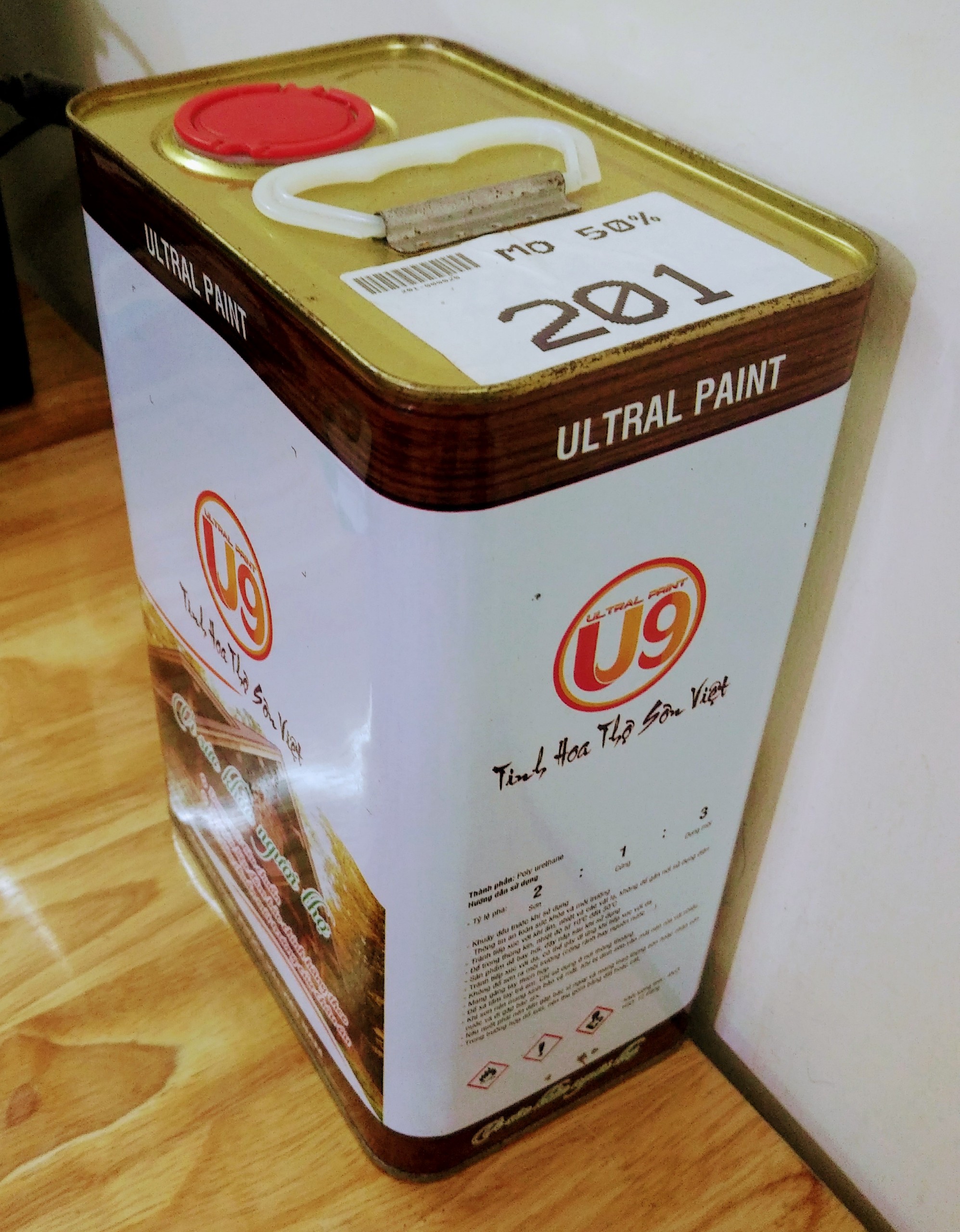 Sơn gỗ PU bóng mờ 50% U-201