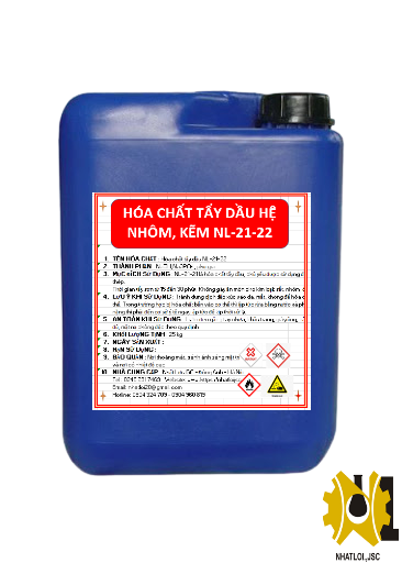 Hóa chất tẩy dầu nền nhôm, kẽm, thép
