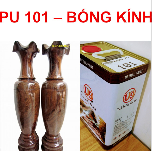 Sơn gỗ PU bóng kính U-101