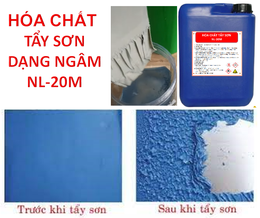 Hóa chất ngâm bóc tẩy sơn đa năng NL-20M