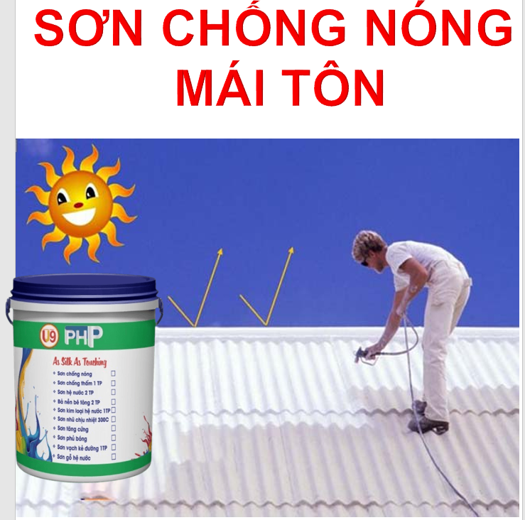 SƠN CÁCH NHIỆT/ SƠN CHỐNG NÓNG