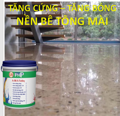 Tăng cứng, tăng bóng nền bê tông mài