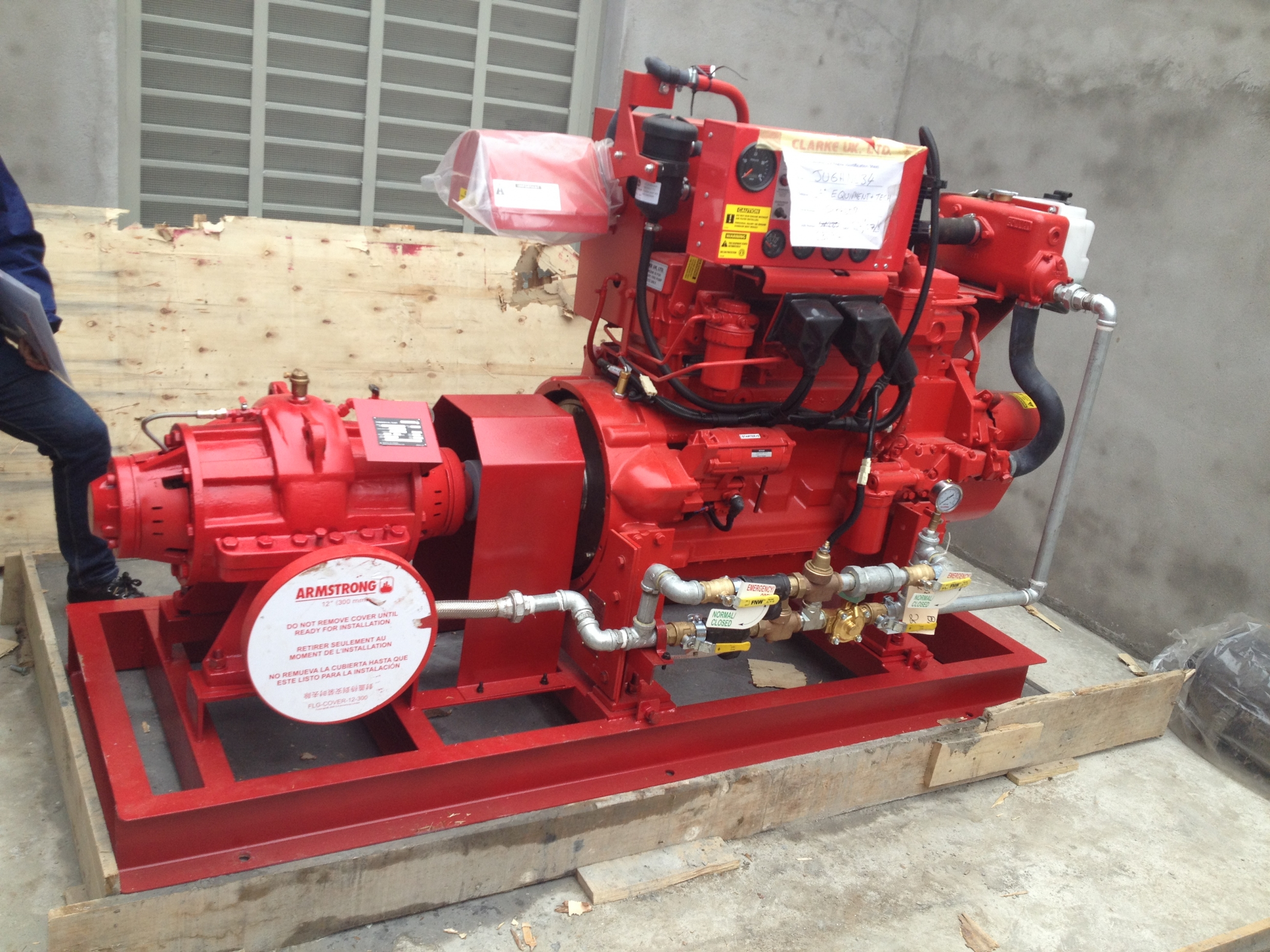 MÁY BƠM ARMSTRONG TẠI KYOWA - HẢI PHÒNG