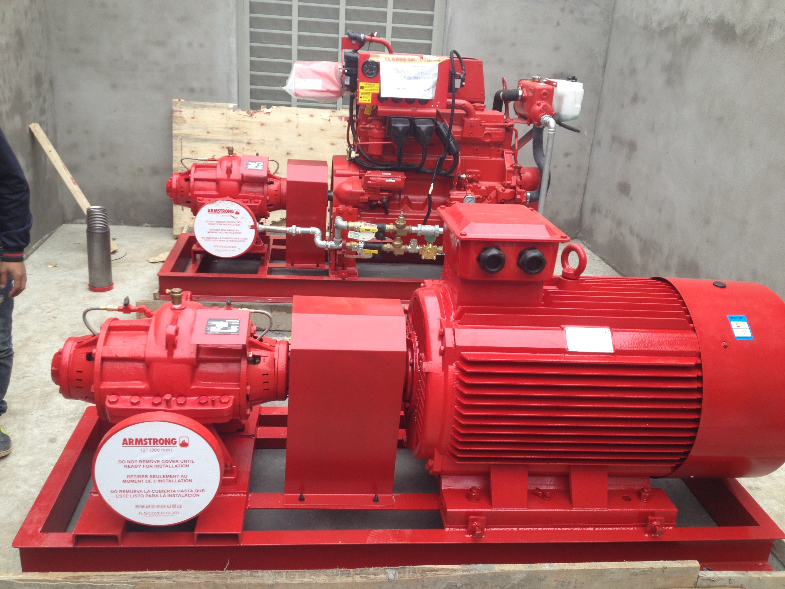 MÁY BƠM CHỮA CHÁY TIÊU CHUẨN NFPA20