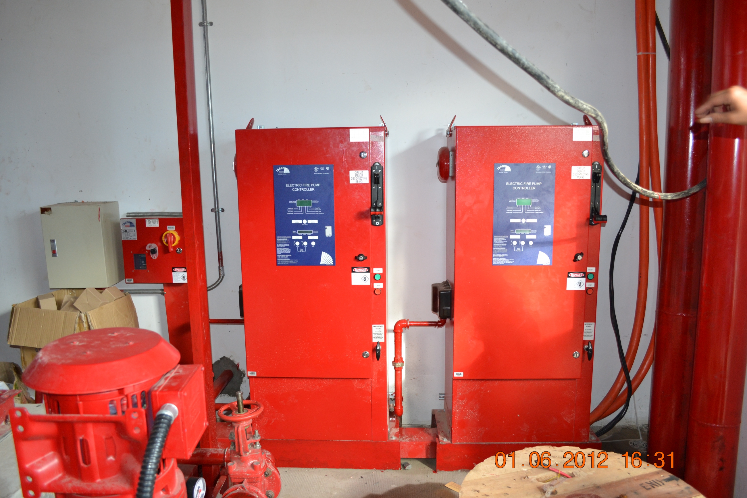 TỦ ĐIỀU KHIỂN MÁY BƠM CHỮA CHÁY