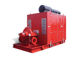 MÁY BƠM HAI CỬA HÚT ĐỘNG CƠ DIESEL