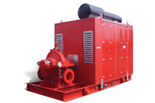 MÁY BƠM HAI CỬA HÚT ĐỘNG CƠ DIESEL