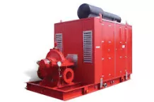 MÁY BƠM HAI CỬA HÚT ĐỘNG CƠ DIESEL