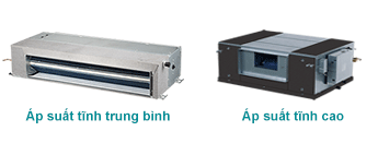 Dàn lạnh âm trần nối ống gió điều hòa trung tâm mini VRF