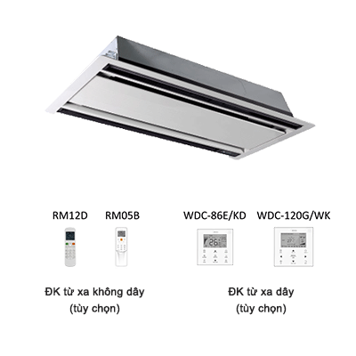 Điều khiển cho dàn lạnh điều hòa trung tâm MDV-D22Q2/N1