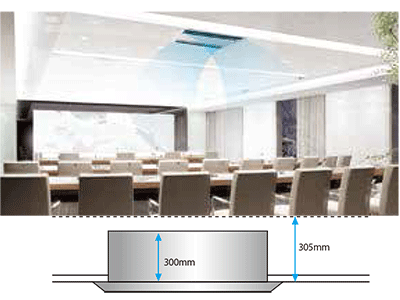 Dàn lạnh âm trần MDV-D71Q2/N1 cao 299mm
