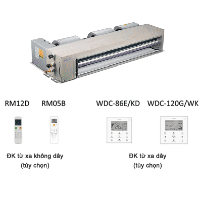 Dàn lạnh nối ống gió điều hòa trung tâm MDV-D22T3/N1-C