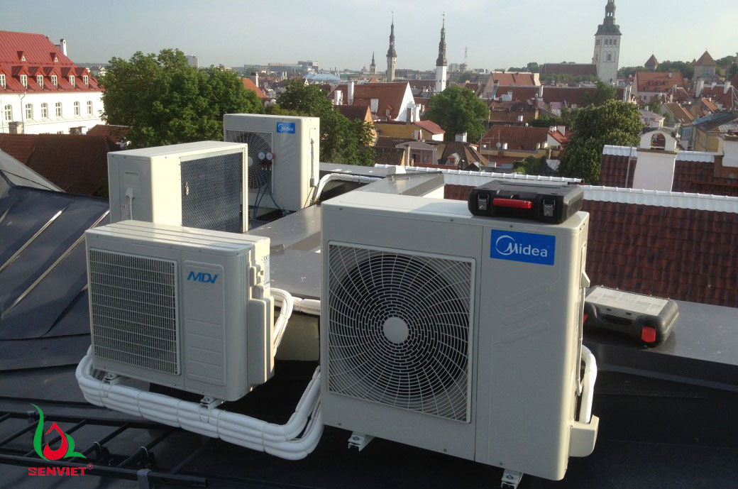 Chỉ cần lắp duy nhất 1 dàn nóng là có thể kết nối tới nhiều phòng