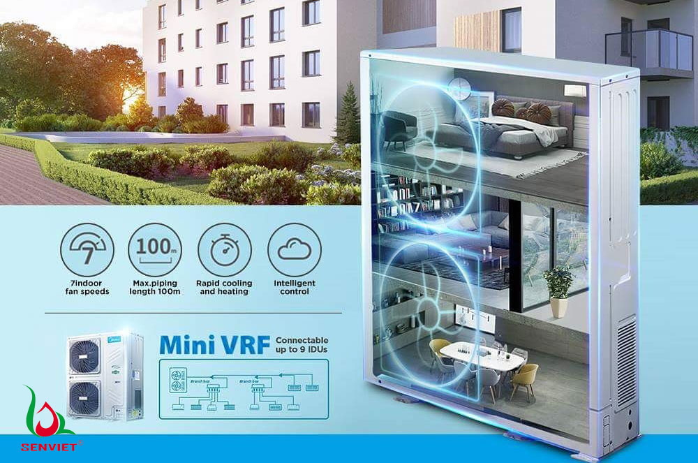 Được trang bị công nghệ máy nén xoắn ốc giúp hoạt động êm ái, mạnh mẽ