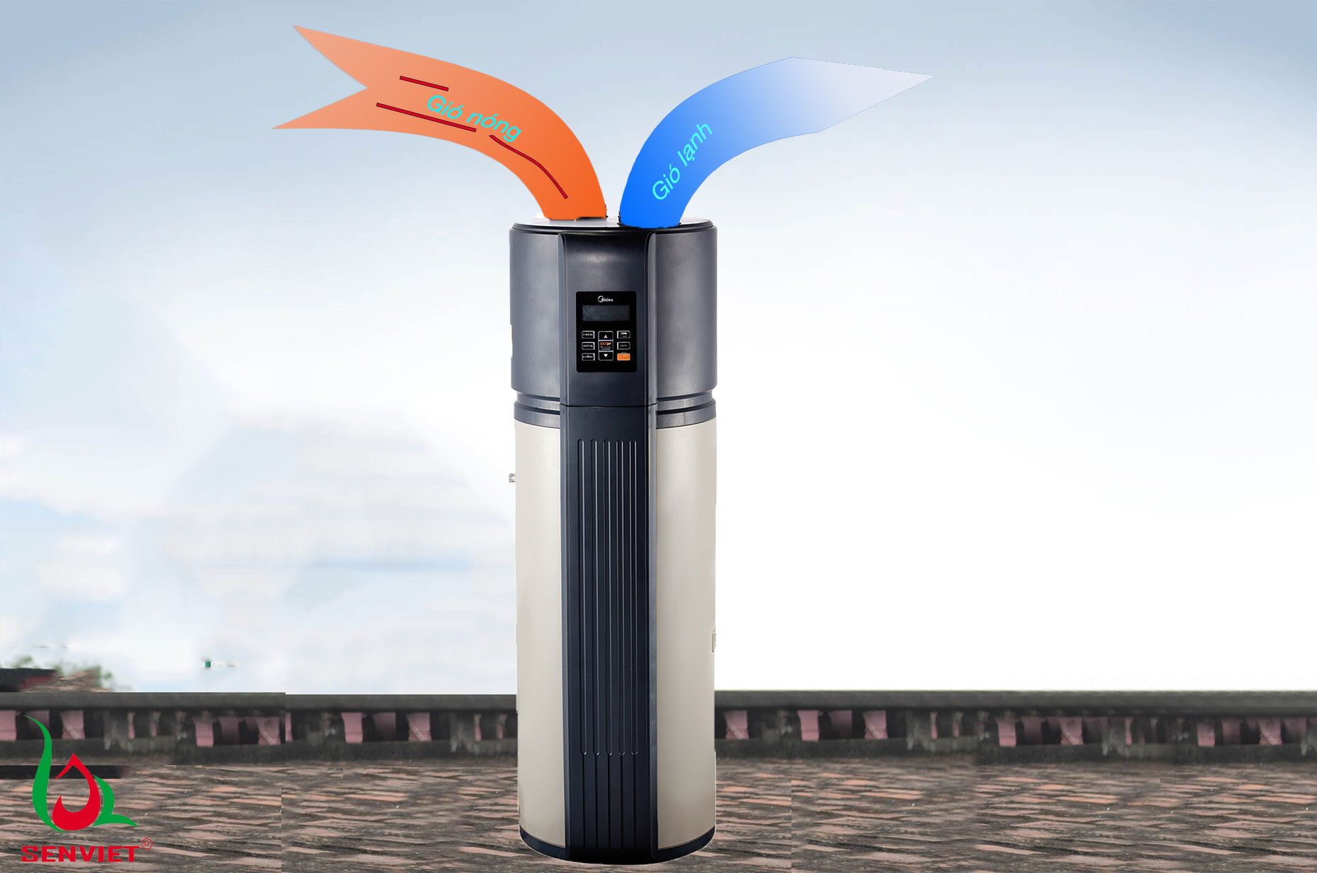 Bạn có thể tận dụng khí lạnh thoát ra vào các không gian công cộng