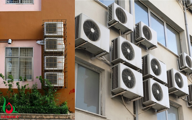 Điều hòa cục bộ treo tường truyền thống không đáp ứng được độ thẩm mỹ cho biệt thự