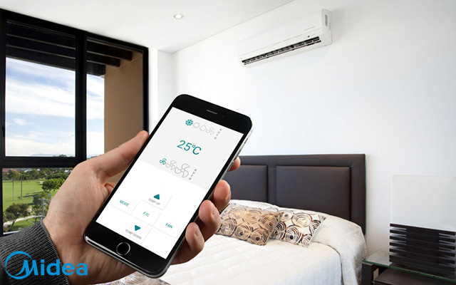 Điện thoại hiện đại giờ cũng có thể điều khiển điều hòa