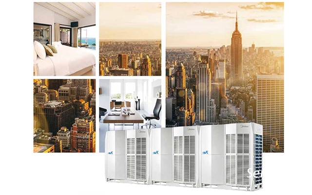 VRF là gì? Nguyên lý hoạt động của hệ thống điều hòa trung tâm VRF Midea?