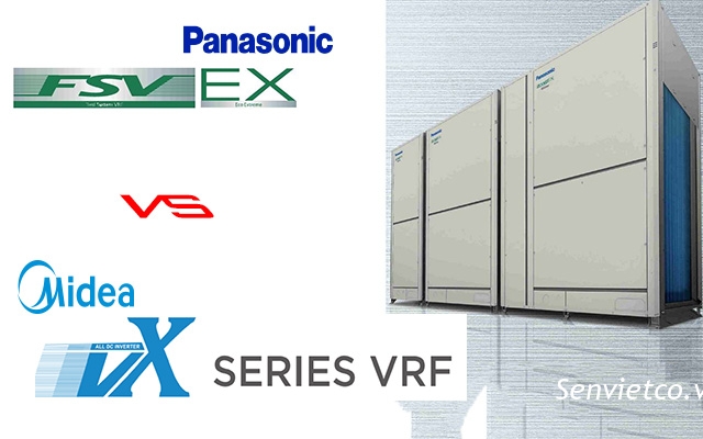 So sánh điều hòa trung tâm Midea và Panasonic VRF