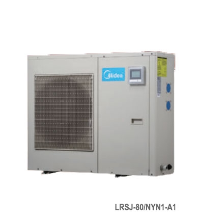 Máy nước nóng trung tâm Heatpump cho bể bơi Midea LRSJ-80/NYN1-A1