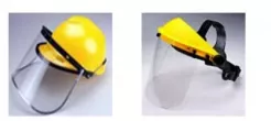 Mũ nhựa ABS kết hợp kính chắn bụi FC45 và gọng gắn kính A2