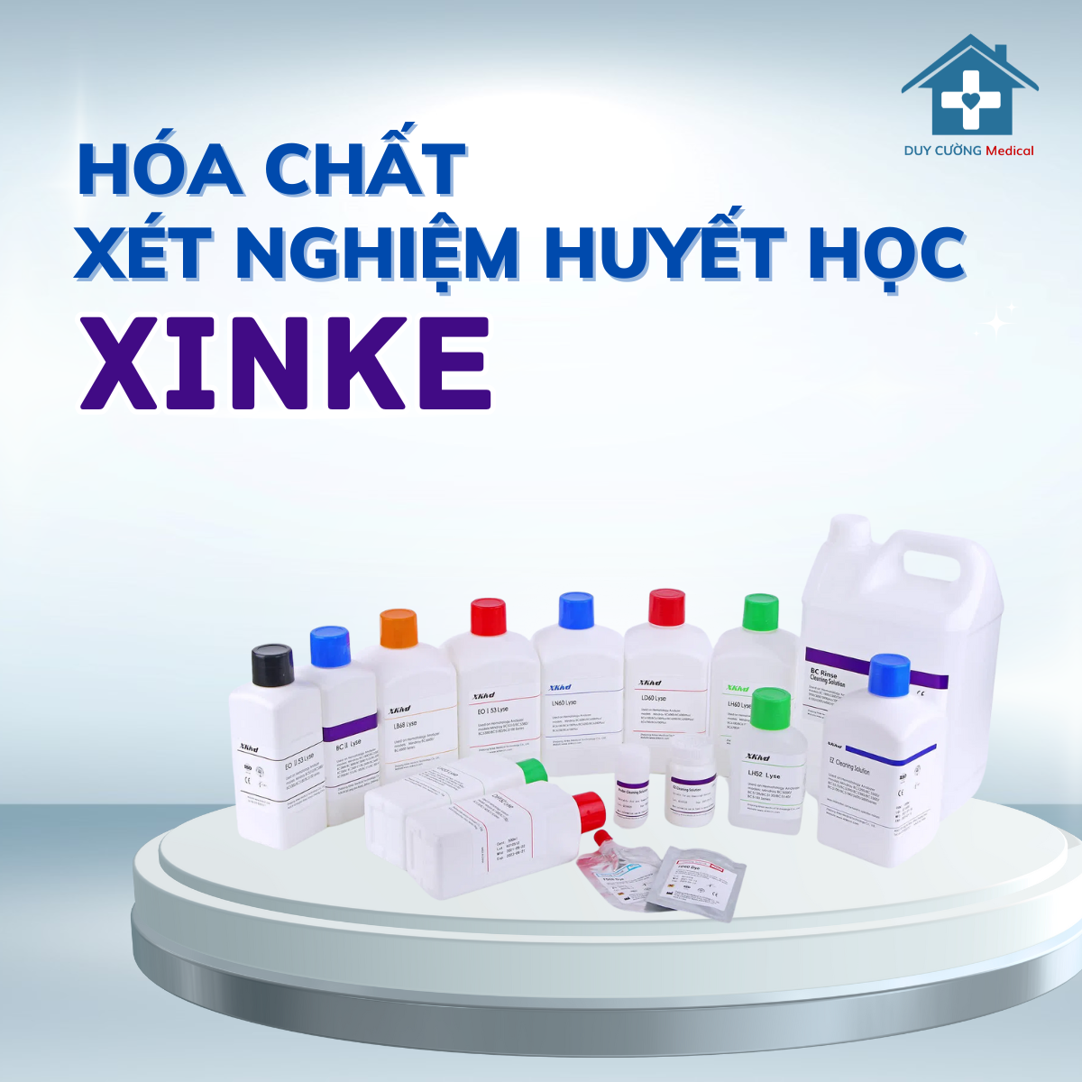 Hóa chất trong xét nghiệm huyết học - Tiêu chí chọn lựa chất lượng