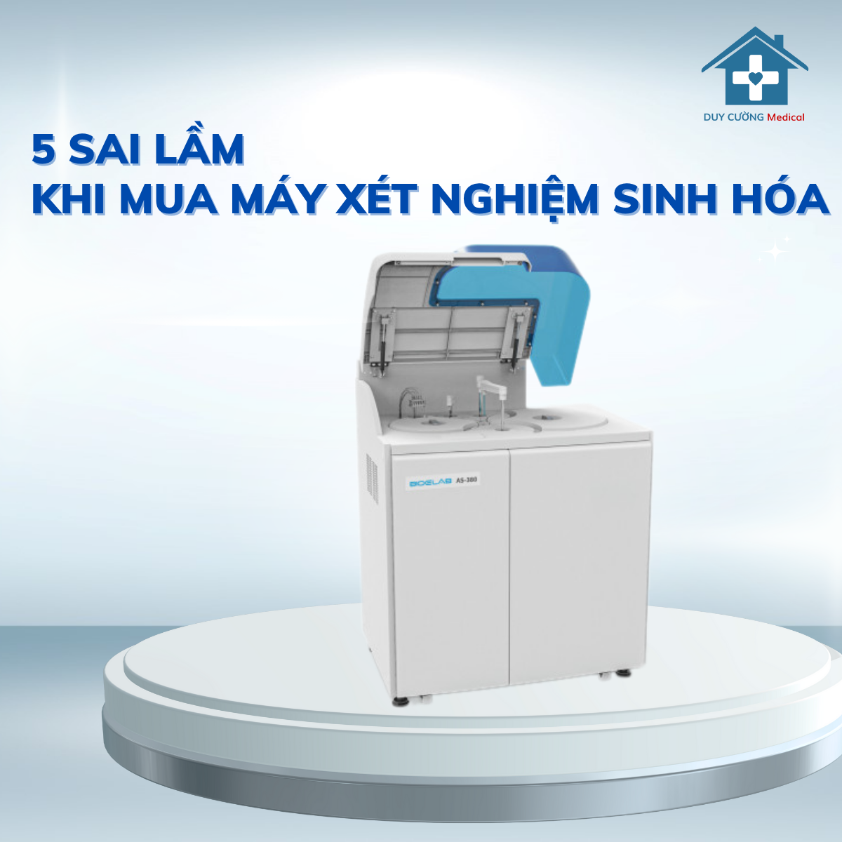 5 sai lầm thường gặp khi mua máy xét nghiệm sinh hóa