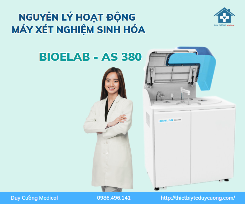 Nguyên lý hoạt động của máy xét nghiệm sinh hóa