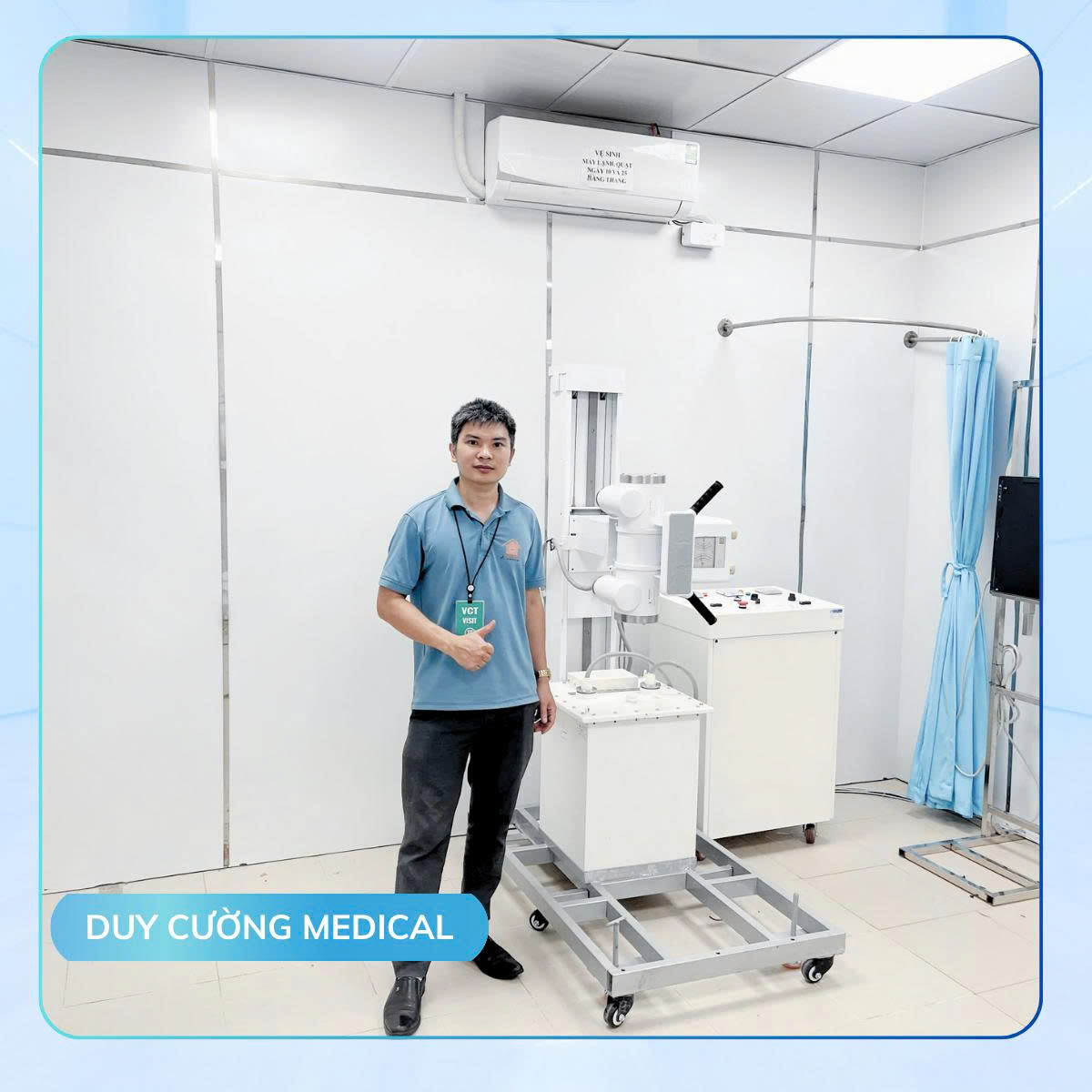 Sửa chữa & bàn giao hệ thống máy X-quang cao tần – Giải pháp nâng cao chất lượng chẩn đoán hình ảnh