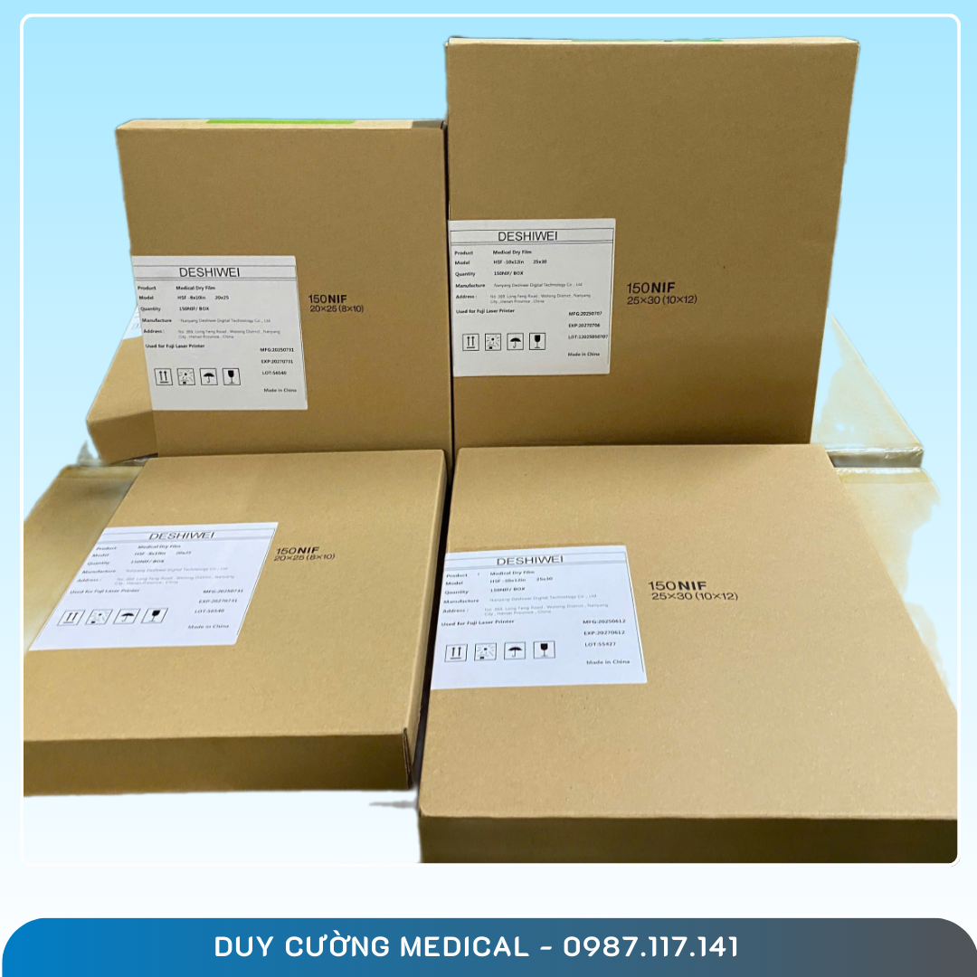 Film X-quang Nhiệt & Film X-quang Laser – Giải pháp in ảnh chẩn đoán hình ảnh hiệu quả | Duy Cường Medical