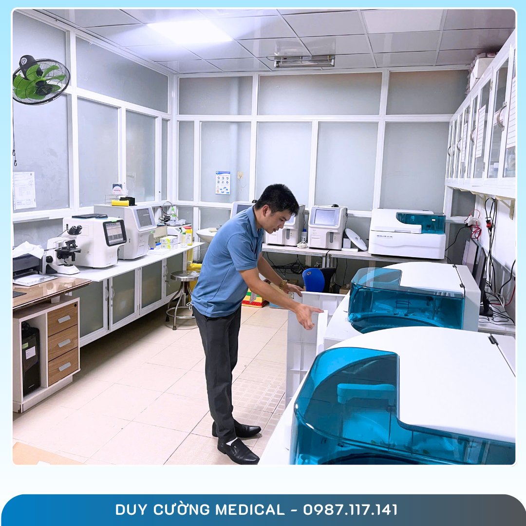 Bảo dưỡng máy xét nghiệm sinh hóa AS 380 cho phòng khám – Giải pháp vận hành ổn định, chính xác và bền bỉ