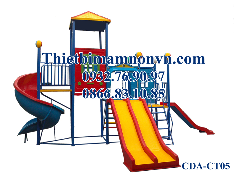 CT05- Cầu trượt-bộ liên hoàn cầu tuột