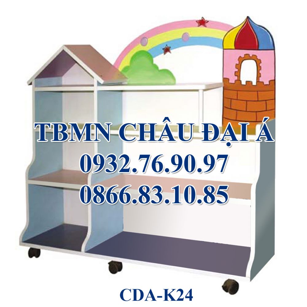 Kệ mầm non lâu đài, K24