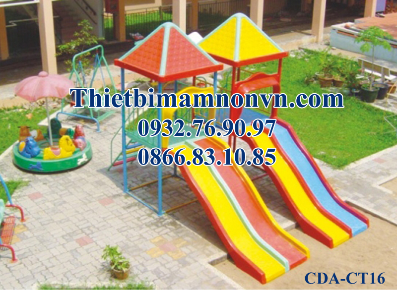 CT16- Cầu trượt,cầu tuột mầm non
