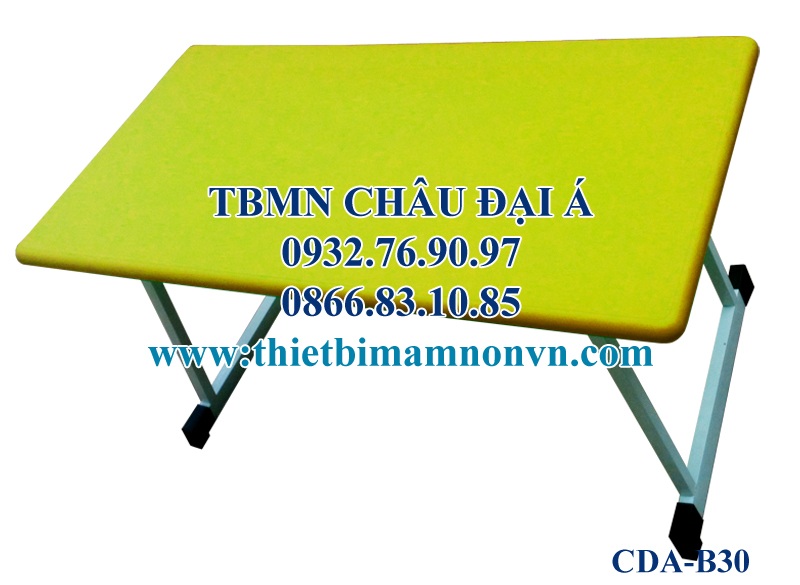 Bàn ghế mầm non đẹp giá rẻ CDA-B30c