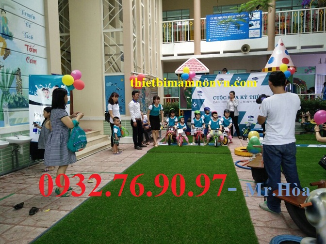 Cỏ nhân tạo trải sân chơi, sân bóng giá rẻ