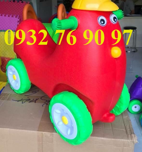 xe chòi chân hình con cún