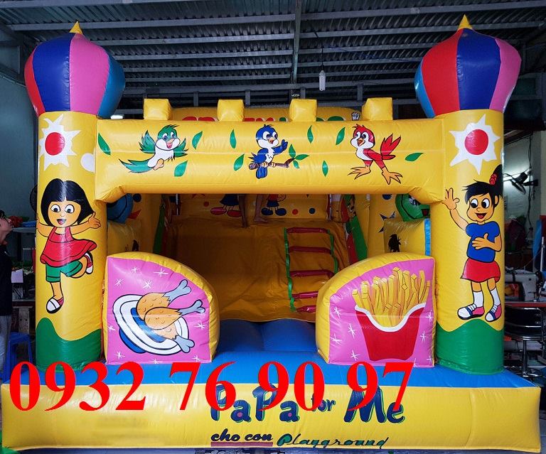 Nhà phao mầm non giá rẻ tại tphcm